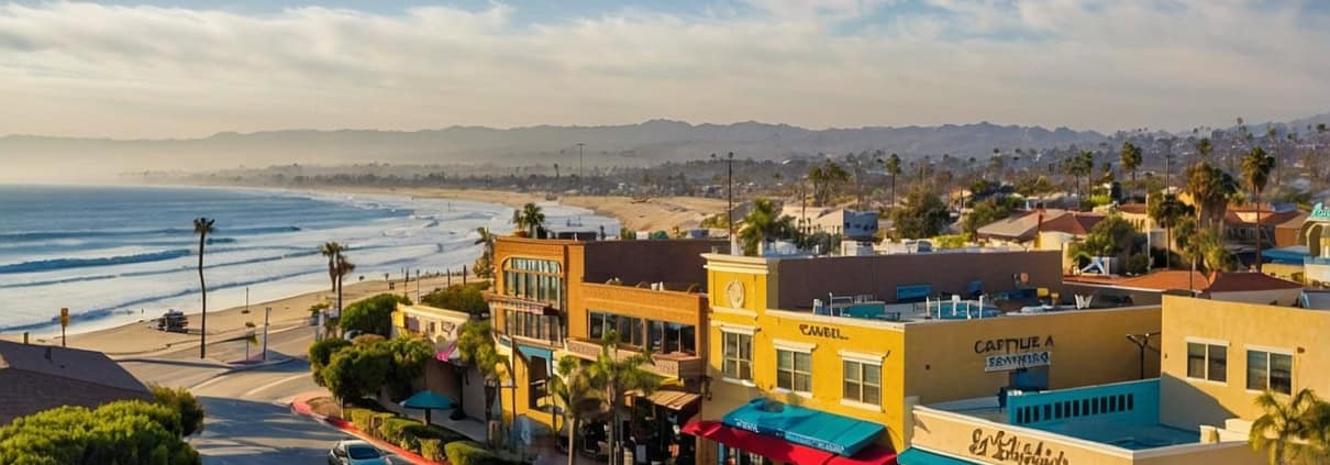 Birds eye view of El Segundo Orthodontist